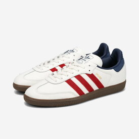 【プライスダウン】 adidas SAMBA OG アディダス サンバ OG メンズ レディース スニーカー ローカット CORE WHITE/TEAM VICTORY RED/NIGHT INDIGO ホワイト IH4881