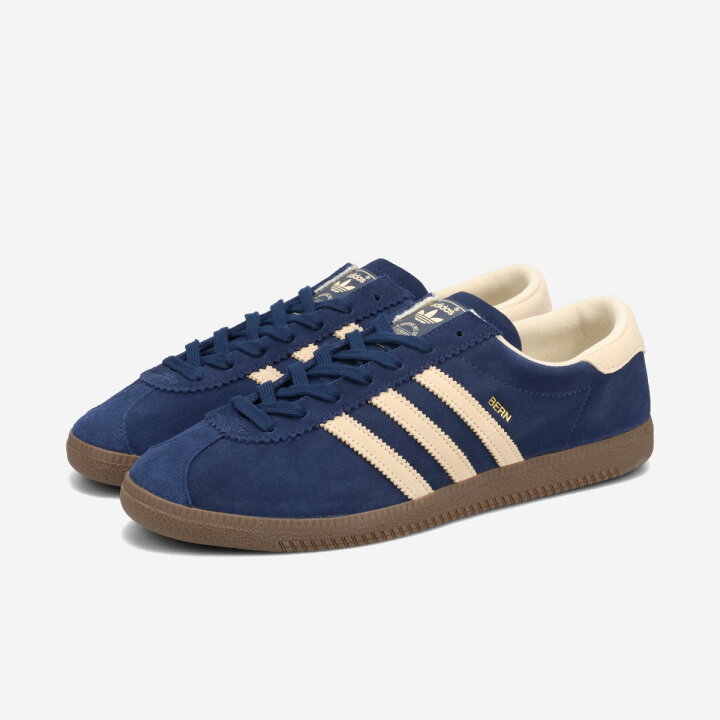 あディダす ベるン W 新品 ないといンディゴ ベージュ ねいビー 24 Adidas Women's Bern W in Night Indigo/Sand Strata/Gum5 adidas