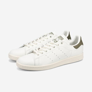 adidas STAN SMITH AfB_X X^X~X Y fB[X Xj[J[ [Jbg CORE WHITE/CORE WHITE/OLIVE STRATA zCg IH8040