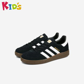 【プライスダウン】 adidas HANDBALL SPEZIAL C アディダス ハンドボール スペツィアル C キッズ 子ども スニーカー ローカット CORE BLACK/FTWR WHITE/GUM ブラック JI2894