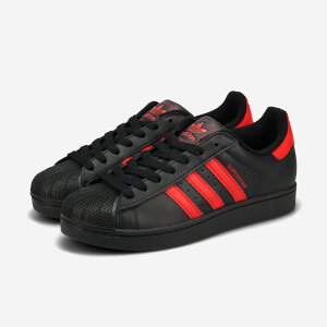 y}\SALEz adidas SUPERSTAR II AfB_X X[p[X^[II Y fB[X Xj[J[ [Jbg CORE BLACK/BETTER SCARLET/CORE BLACK ubN JQ2309