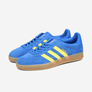 yvCX_Ez adidas GAZELLE INDOOR AfB_X K[ Kbc[ ChA Y fB[X Xj[J[ [Jbg BLUE/PURE SULFUR/GUM u[ JQ2691