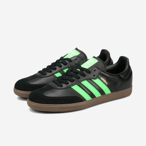 yvCX_Ez adidas SAMBA OG AfB_X To OG Y fB[X Xj[J[ [Jbg CORE BLACK/SCREAMING GREEN/GUM ubN JR0911