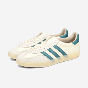 yvCX_Ez adidas GAZELLE INDOOR AfB_X K[ Kbc[ ChA Y Xj[J[ [Jbg CREAM WHITE/PRELOVED TEAL/WONDER WHITE zCg JR3837