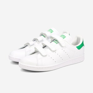 adidas STAN SMITH CF AfB_X X^X~X CF Y fB[X Xj[J[ [Jbg FTWR WHITE/FTWR WHITE/GREEN zCg S75187
