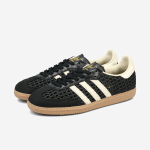 adidas SAMBA OG W �A�f�B�_�X �T���o OG ���f�B�[�X �X�j�[�J�[ ���[�J�b�g CORE BLACK/CREAM WHITE/GOLD METALLIC �u���b�N HQ9282