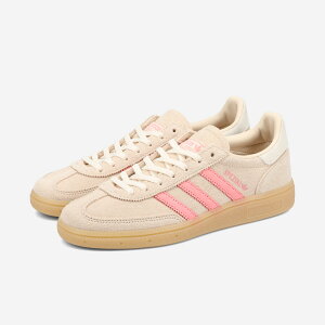 �y10%OFF�z adidas HANDBALL SPEZIAL �A�f�B�_�X �n���h�{�[�� �X�y�c�B�A�� ���f�B�[�X �X�j�[�J�[ ���[�J�b�g CRYSTAL LINEN/PINK SPARK/WONDER WHITE �x�[�W�� IH1501