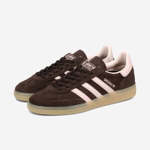 adidas HANDBALL SPEZIAL W �A�f�B�_�X �n���h�{�[�� �X�y�c�B�A�� �����Y ���f�B�[�X �X�j�[�J�[ ���[�J�b�g AURORA COFFEE/SANDY PINK/GUM �u���E�� IH1507