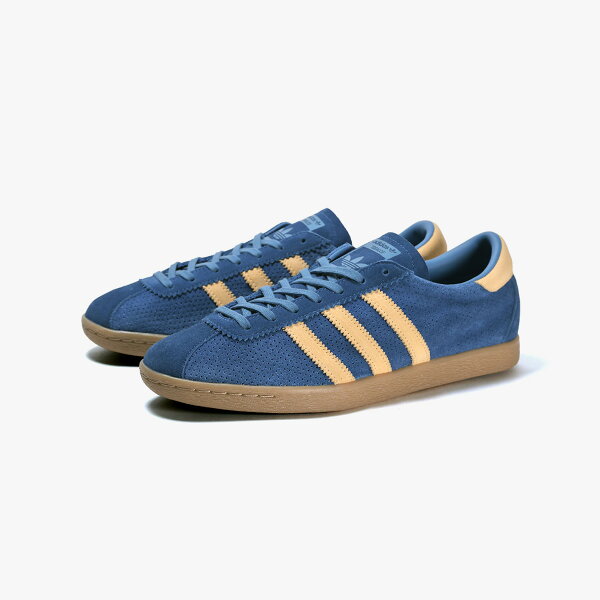 【展開店舗限定】 adidas TOBACCO -KICKS LAB. EXCLUSIVE- アディダス タバコ メンズ レディース スニーカー ローカット DARK MARINE/ICE TANGERINE/GUM ブルー IH9114