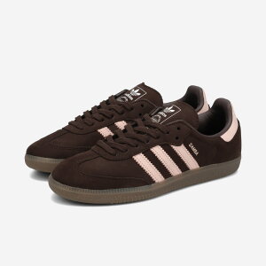 adidas SAMBA OG �A�f�B�_�X �T���o OG �����Y ���f�B�[�X �X�j�[�J�[ ���[�J�b�g AURORA COFFEE/SANDY PINK/FTWR WHITE �u���E�� IH9166