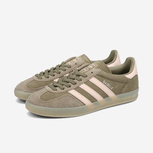 adidas GAZELLE INDOOR �A�f�B�_�X �K�[�� �K�b�c���[ �C���h�A �����Y ���f�B�[�X �X�j�[�J�[ ���[�J�b�g OLIVE STRATA/WONDER QUARTZ/CLAY �J�[�L�O���[�� IH9641