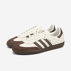 adidas SAMBA OG �A�f�B�_�X �T���o OG �����Y ���f�B�[�X �X�j�[�J�[ ���[�J�b�g OFF WHITE/EARTH STRAIGHTER/GUM �z���C�g JI1991