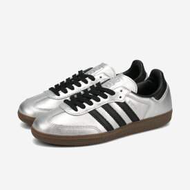 【20%OFF】 adidas SAMBA OG アディダス サンバ OG メンズ レディース スニーカー ローカット SILVER METALLIC/CORE BLACK/GUM シルバー JI4218