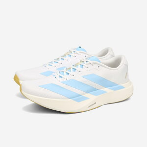 adidas ADIZERO EVO SL WOVEN M �A�f�B�_�X �A�f�B�[�� �G���H SL �E�[�u�� �����Y �X�j�[�J�[ ���[�J�b�g FTWR WHITE/CLEAR BLUE/MATTE GOLD �z���C�g JQ4527