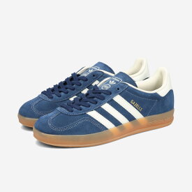 【プライスダウン】 adidas GAZELLE INDOOR アディダス ガゼル ガッツレー インドア メンズ レディース スニーカー ローカット NIGHT INDIGO/OFF WHITE/GOLD METALLIC ネイビー JQ8393