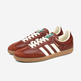 adidas SAMBA OG アディダス サンバ OG メンズ レディース スニーカー ローカット FOX BROWN/OFF WHITE/GUM ブラウン JR0892