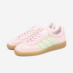 yvCX_Ez adidas HANDBALL SPEZIAL AfB_X nh{[ XycBA Y fB[X Xj[J[ [Jbg ALMOST PINK/SEMI GREEN SPARK/CLEAR PINK sN JR3640