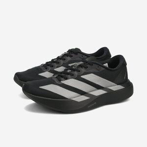adidas ADIZERO EVO SL WOVEN W �A�f�B�_�X �A�f�B�[�� �G���H SL �E�[�u�� �E�B�����Y ���f�B�[�X �X�j�[�J�[ ���[�J�b�g CORE BLACK/IRON METALLIC/CORE BLACK �u���b�N JR4737