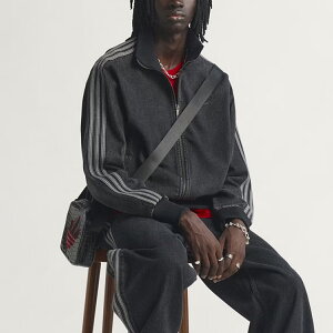 adidas ADICOLOR DENIM FIREBIRD TRACK TOP �A�f�B�_�X �A�f�B�J���[ �f�j�� �t�@�C���[�o�[�h �g���b�N�g�b�v �����Y ���f�B�[�X �g���b�N�W���P�b�g TRUE BLACK DENIM �u���b�N KD1516