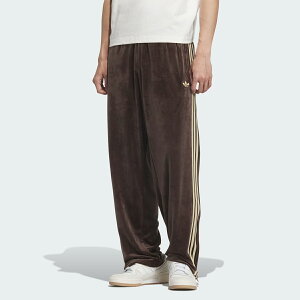 adidas VELOUR FIREBIRD TRACK PANTS AfB_X xA t@C[o[h gbN pc Y fB[X {gX DARK BROWN uE KD9384