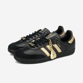 【30%OFF】 adidas SAMBA OG アディダス サンバ OG メンズ レディース スニーカー ローカット CORE BLACK/GOLD METALLIC/FTWR WHITE ブラック KI5854