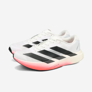 adidas ADIZERO EVO SL M �A�f�B�_�X �A�f�B�[�� �G���H SL �����Y �X�j�[�J�[ ���[�J�b�g FTWR WHITE/CORE BLACK/SOLAR TURBO �z���C�g LM9021