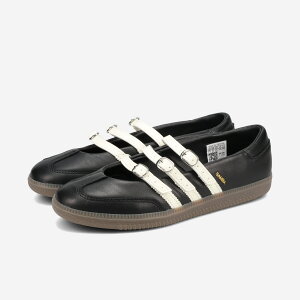 adidas SAMBA BALLET W �A�f�B�_�X �T���o �o���G ���f�B�[�X �X�j�[�J�[ ���[�J�b�g CORE BLACK/OFF WHITE/GUM �u���b�N LC5442