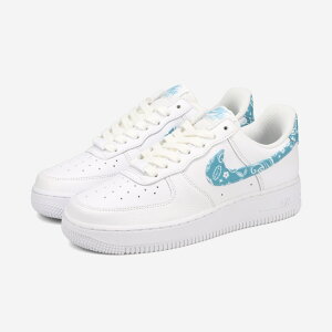 NIKE WMNS AIR FORCE 1 '07 ESSENTIALS yPAISLEYz iCL EBY GAtH[X 1 07 GbZV WHITE/WORN BLUE/WHITE/WHITE dh4406-100
