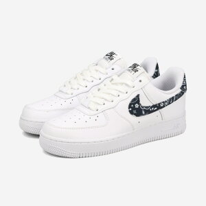 NIKE WMNS AIR FORCE 1 '07 ESSENTIALS yPAISLEYz iCL EBY GAtH[X 1 07 GbZV WHITE/BLACK/WHITE/WHITE dh4406-101