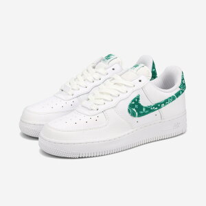 NIKE WMNS AIR FORCE 1 '07 ESSENTIALS yPAISLEYz iCL EBY GAtH[X 1 07 GbZV WHITE/MALACHITE/WHITE/WHITE dh4406-102