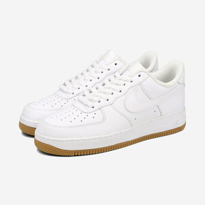 NIKE AIR FORCE 1 '07 iCL GA tH[X 1 '07 WHITE/WHITE/GUM LIGHT BROWN DJ2739-100