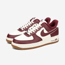 NIKE AIR FORCE 1 '07 LV8 ナイキ エア フォース 1 '07 LV8 メンズ スニーカー ローカット SAIL/NIGHT MAROON/GUM MED BROWN バーガンディー ホワイト ガム DQ7659-102