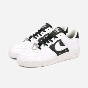 NIKE AIR FORCE 1 '07 PRM iCL GAtH[X 1 '07 v~A Y Xj[J[ [Jbg WHITE/WHITE/BLACK/METALLIC SILVE zCg DA8571-100