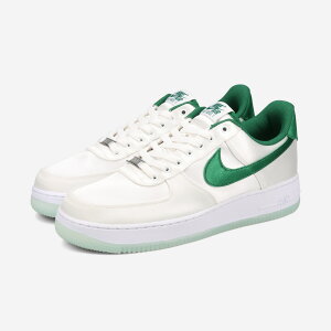 NIKE WMNS AIR FORCE 1 '07 ESSENTIALS iCL EBY GAtH[X 1 07 GbZV Y Xj[J[ [Jbg WHITE/SPORT GREEN/ICE/SPORT GREEN zCg dx6541-101