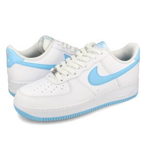 NIKE AIR FORCE 1 '07 iCL GAtH[X1 07 Y fB[X Xj[J[ [Jbg WHITE/AQUARIUS BLUE/WHITE zCg FQ4296-100