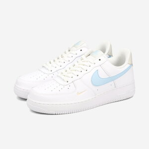 NIKE WMNS AIR FORCE 1 '07 iCL EBY GA tH[X 1 '07 CO {f Y Xj[J[ [Jbg WHITE/LIGHT ARMORY BLUE/LIGHT BONE zCg HF0022-100