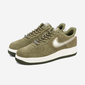 NIKE AIR FORCE 1 07 LV8 yEMBROIDERED SWOOSHz iCL GA tH[X 1 '07 LV8 yGuC_[h XEbVz Y Xj[J[ [Jbg MEDIUM OLIVE/SAIL J[LO[ HJ4465-201