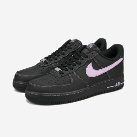 NIKE AIR FORCE 1 '07 LV8 ナイキ エア フォース 1 '07 LV8 海外限定 日本未発売モデル メンズ スニーカー ローカット HYDRANGEAS/BLACK ブラック HQ2037-001
