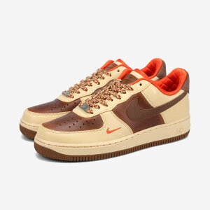 NIKE AIR FORCE 1 '07 iCL GA tH[X 1 '07 CO {f Y Xj[J[ [Jbg LIGHT BRITISH TAN/SESAME/PICANTE RED/CACAO WOW uE HQ3447-222