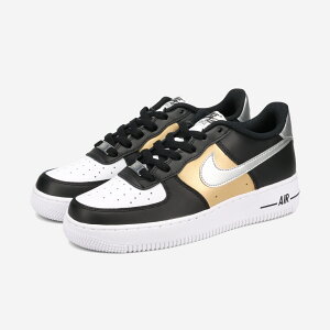 NIKE AIR FORCE 1 BG iCL GA tH[X 1 BG CO {f fB[X Xj[J[ [Jbg BLACK/METALLIC SILVER/WHITE ubN HV0937-010