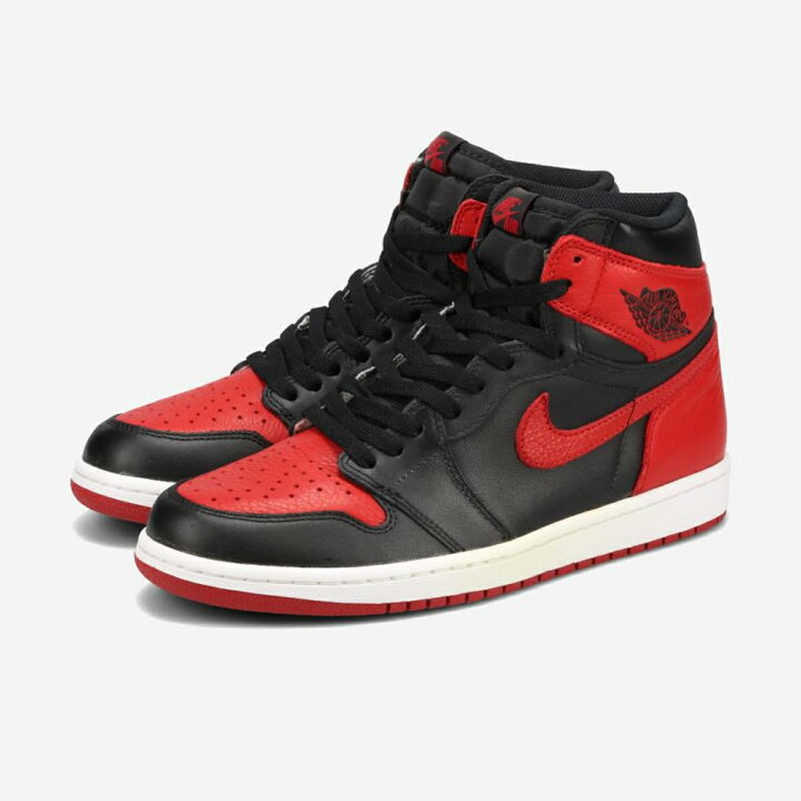 楽天市場】NIKE AIR JORDAN 1 RETRO HIGH OG 【BRED】 ナイキ エア  