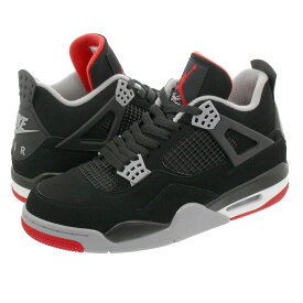 NIKE AIR JORDAN 4 RETRO 【BRED】 ナイキ エア ジョーダン 4 レトロ BLACK/CEMENT GREY/SUMMIT WHITE/FIRE RED 308497-060