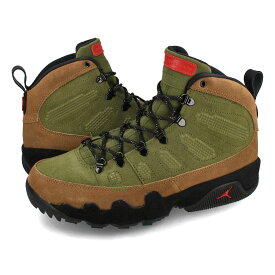 15時までのご注文で即日発送 NIKE AIR JORDAN 9 RETRO NRG ナイキ エア ジョーダン9 レトロ NRG メンズ スニーカー ミッドカット MILITARY BROWN/LEGION GREEN ブラウン AR4491-200