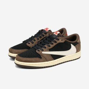 NIKE AIR JORDAN 1 LOW OG SP-T yTRAVIS SCOTTz iCL GA W[_ 1 [ BLACK/SAIL/DARK/MOCHA cq4277-001