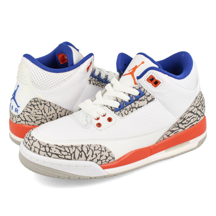 楽天市場】NIKE AIR JORDAN 3 RETRO GS 【KNICKS】 ナイキ エアー 