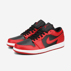 NIKE AIR JORDAN 1 LOW iCL GA W[_ 1 [ GYM RED/BLACK/WHITE 553558-606