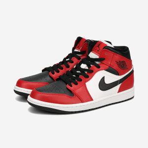 NIKE AIR JORDAN 1 MID 【CHICAGO BLACK TOE】 ナイキ エア ジョーダン 1 ミッド メンズ スニーカー ミッドカット BLACK/GYM RED/WHITE ブラック 554724-069