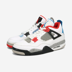 NIKE AIR JORDAN 4 RETRO SE yWHAT THE 4z iCL GA W[_ 4 g SE WHITE/FIRE RED/TECH GREY/MILITARY BLUE ci1184-146
