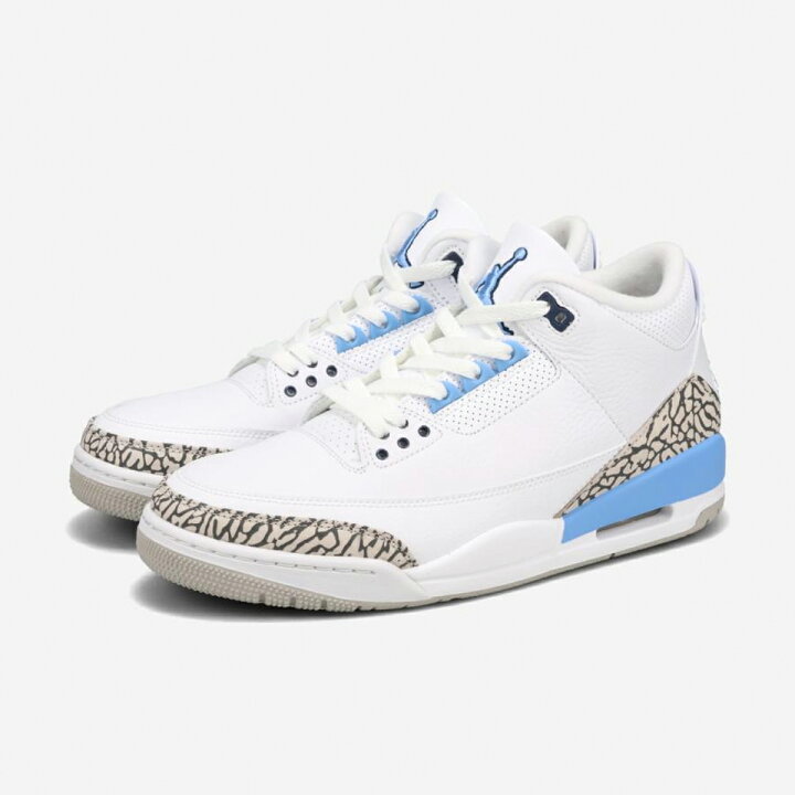 楽天市場】NIKE AIR JORDAN 3 RETRO 【UNC】 ナイキ エア ジョーダン 3 