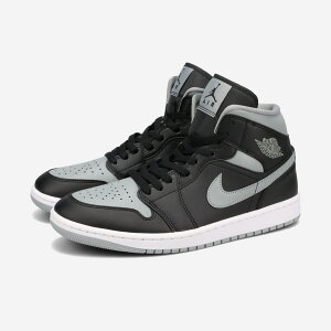 NIKE WMNS AIR JORDAN 1 MID iCL EBY GA W[_ 1 ~bh BLACK/MEDIUM GREY bq6472-007